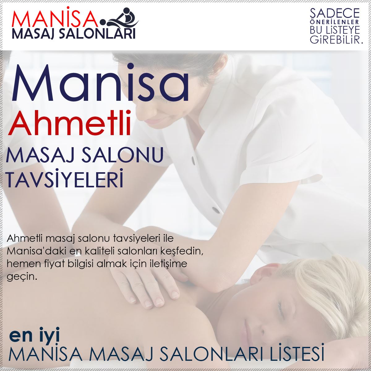 En İyi Ahmetli Masaj Salonları
