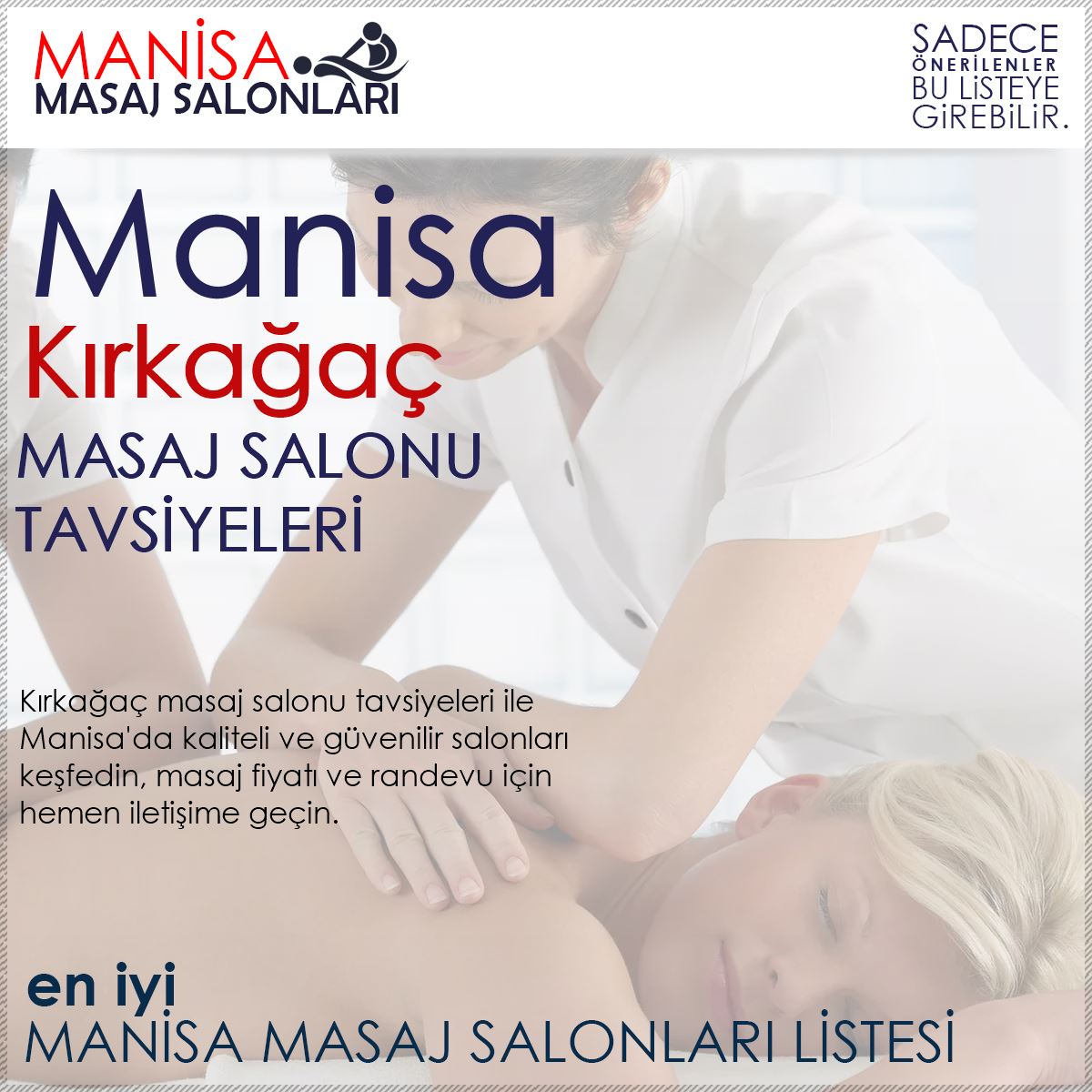 En İyi Kırkağaç Masaj Salonları